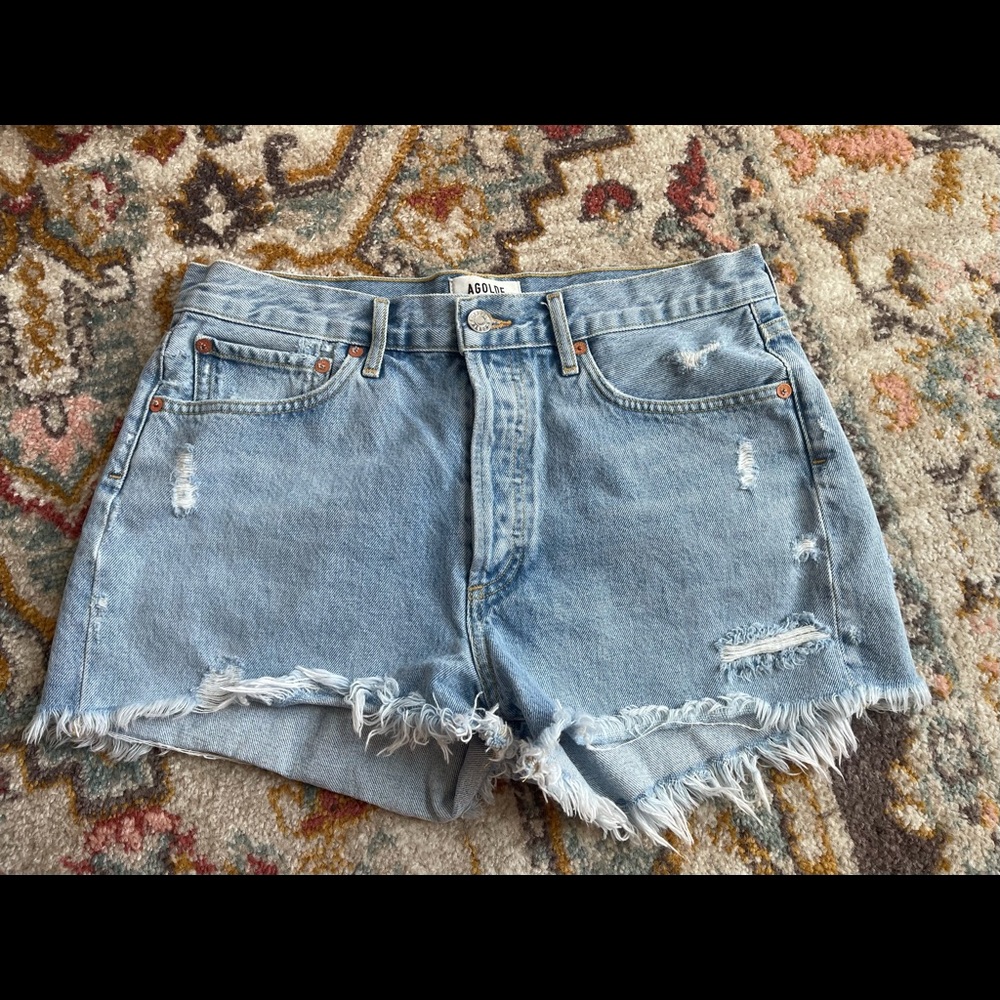 Agolde Parker shorts in swampmeet
